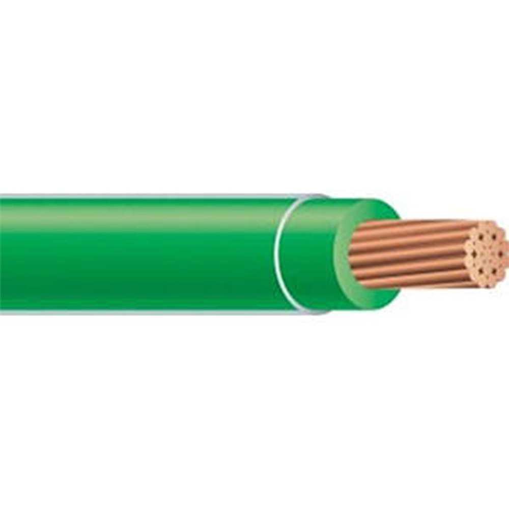 Condumex #6 Stranded Copper Conductor Green Wire from GME Supply